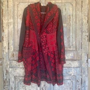 Johnny Was Biya sweater duster